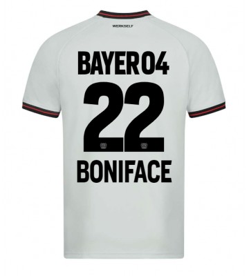 Bayer Leverkusen Victor Boniface #22 Bortatröja 2023-24 Kortärmad